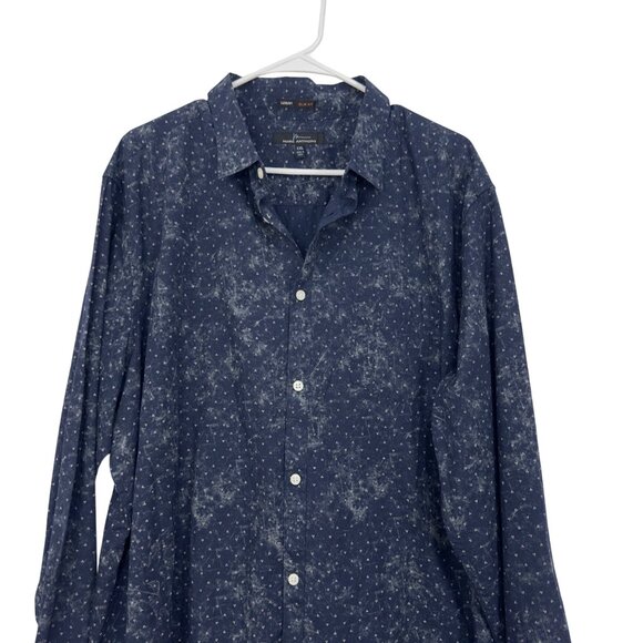 Marc Anthony Luxury Slim Fit SZ XXL Mens Casual Cotton Button Down Shirt - Picture 7 of 15